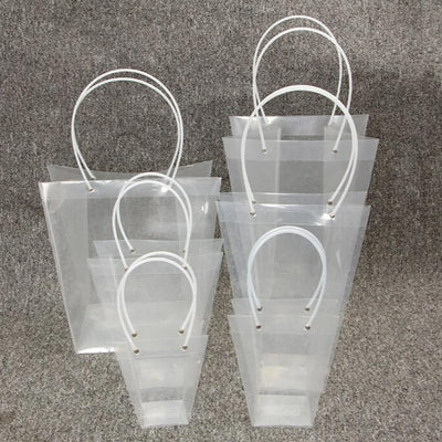 Sacoșe ghiveci transparente (set 10 buc) - CraftUp