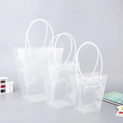 Sacoșe ghiveci transparente (set 10 buc) - CraftUp