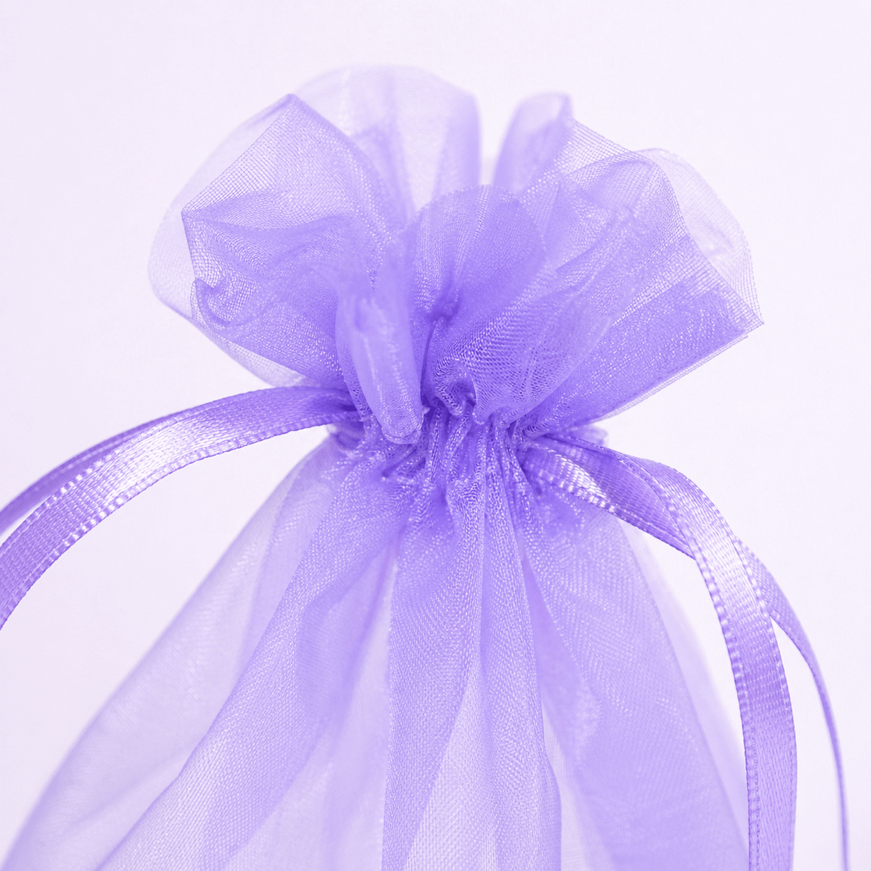 Săculeți organza cu șnur satin 12x17cm (set 100 buc) - CraftUp