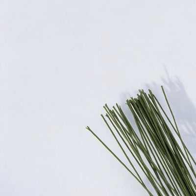 Sârmă floristică - Verde (set 40 buc) - 0.9mm x 45cm - CraftUp