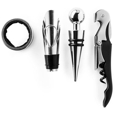 Set 4 accesorii vin în cutie de plută - CraftUp