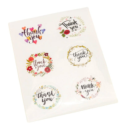 Set 6 felicitari de Crăciun cu plic și stickere aleatorii - model 4 - CraftUp