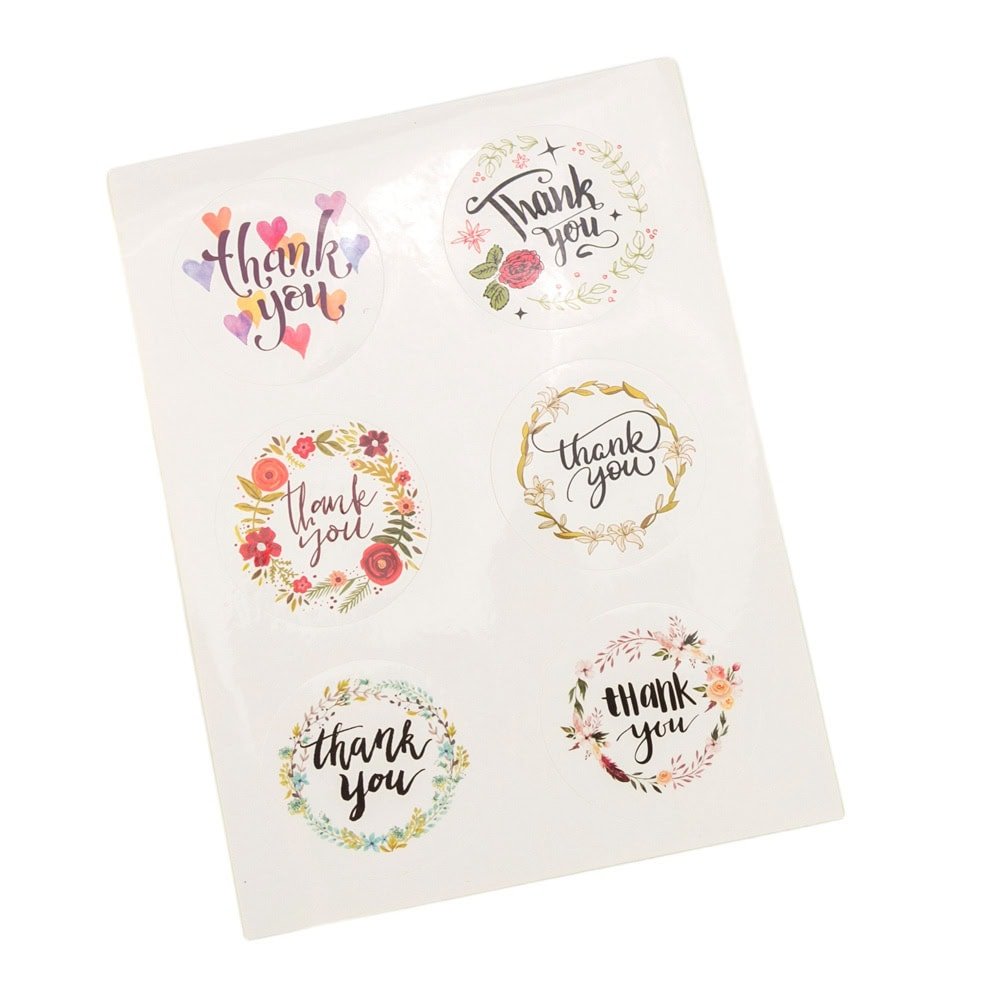 Set 6 felicitari de Crăciun cu plic și stickere aleatorii - model 5 - CraftUp