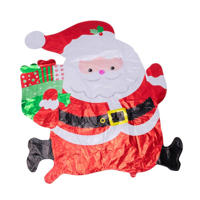 Set baloane folie Crăciun în formă de Moș Crăciun (set 25 buc) - CraftUp