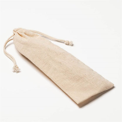 Set de tacâmuri din lemn în săculeț de canvas - CraftUp