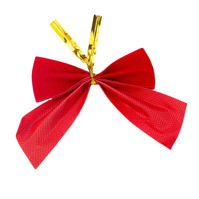 Set fundițe catifea Crăciun (set 12 buc) - CraftUp