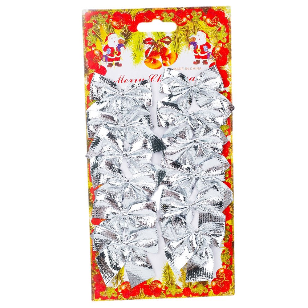 Set fundițe catifea Crăciun (set 12 buc) - CraftUp
