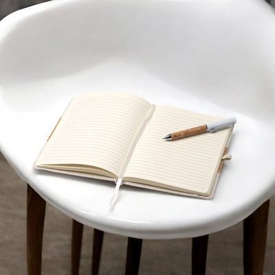 Set premium caiet și pix din plută - CraftUp