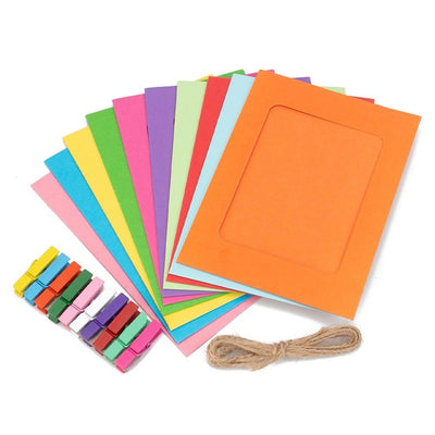 Set rame foto ghirlandă multicolore - CraftUp