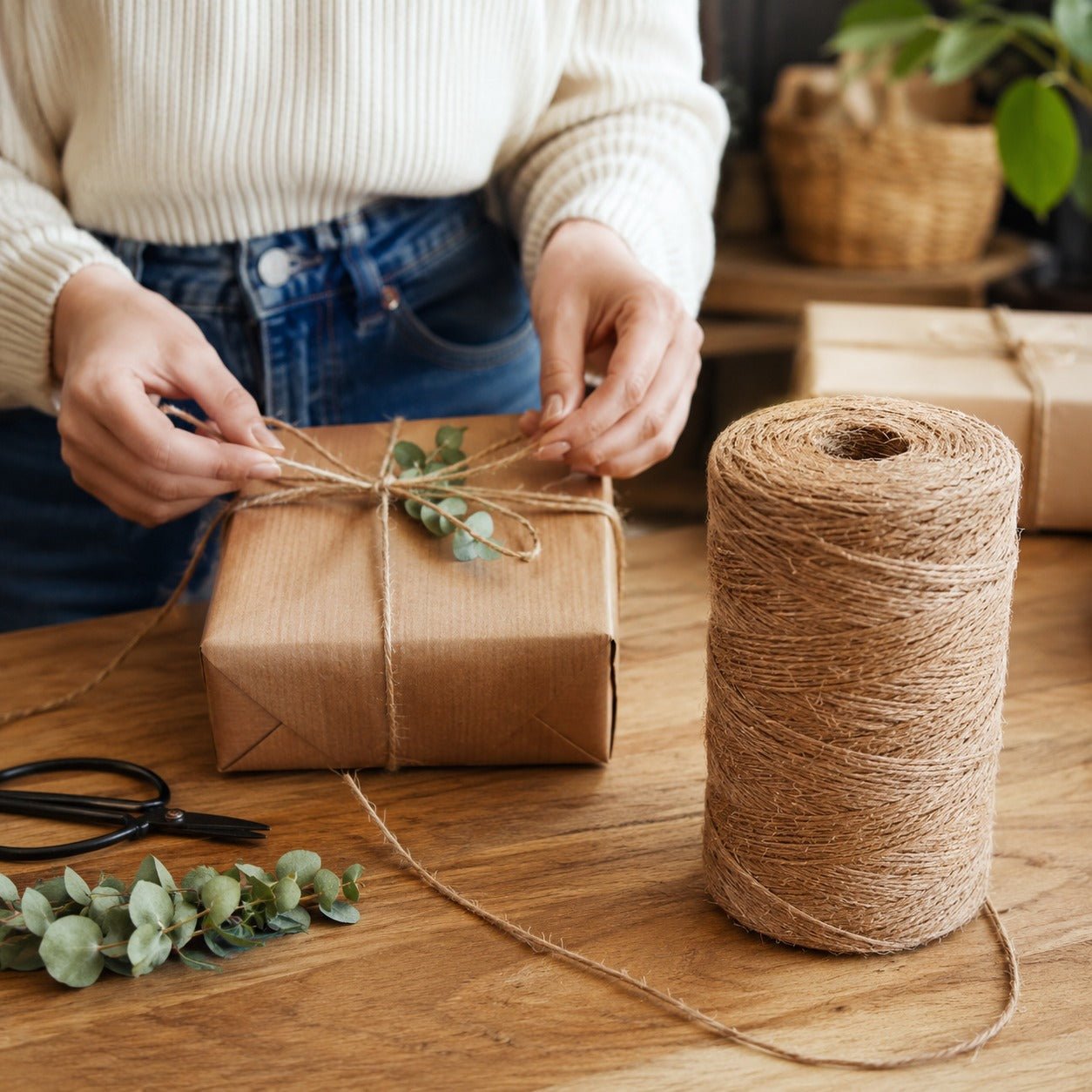 Sfoară iută naturală în rolă - CraftUp