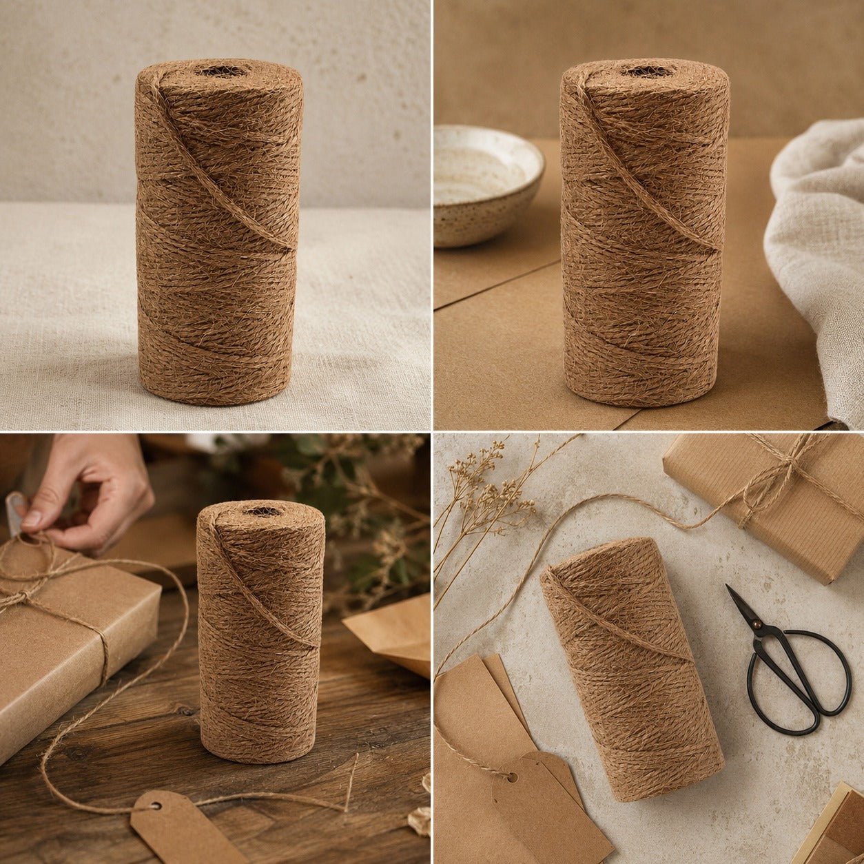 Sfoară iută naturală în rolă - CraftUp