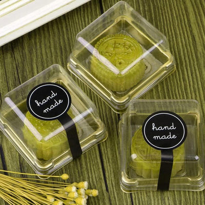 Stickere lungi cu bulină hand made - negru (set 100 buc) - CraftUp