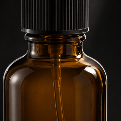 Sticluță ambră reutilizabilă cu spray și capac 50ml - CraftUp