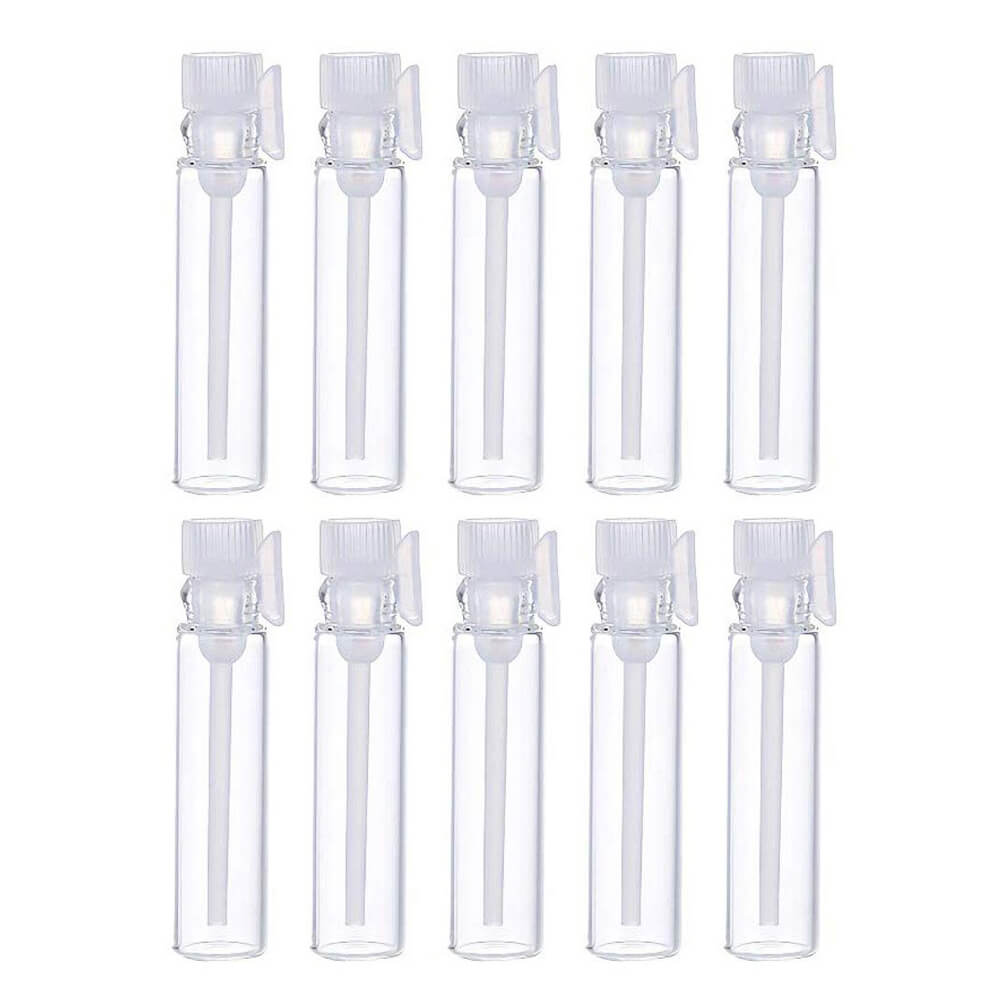 Sticluță transparentă cu capac alb și aplicator 2ml - CraftUp