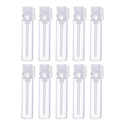 Sticluță transparentă cu capac alb și aplicator 2ml - CraftUp