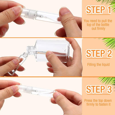 Sticluță transparentă reutilizabilă cu spray și capac - CraftUp