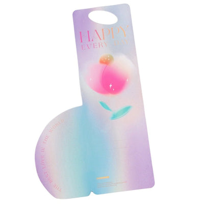 Suport dreptunghiular pentru o floare - mov (set 10 buc) - 21.8x36cm - CraftUp