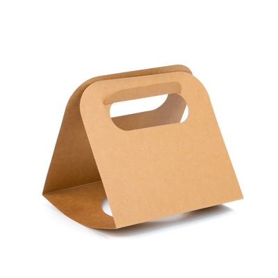 Suport kraft cu mâner pentru un pahar 15x39.5cm (set 50 buc) - CraftUp