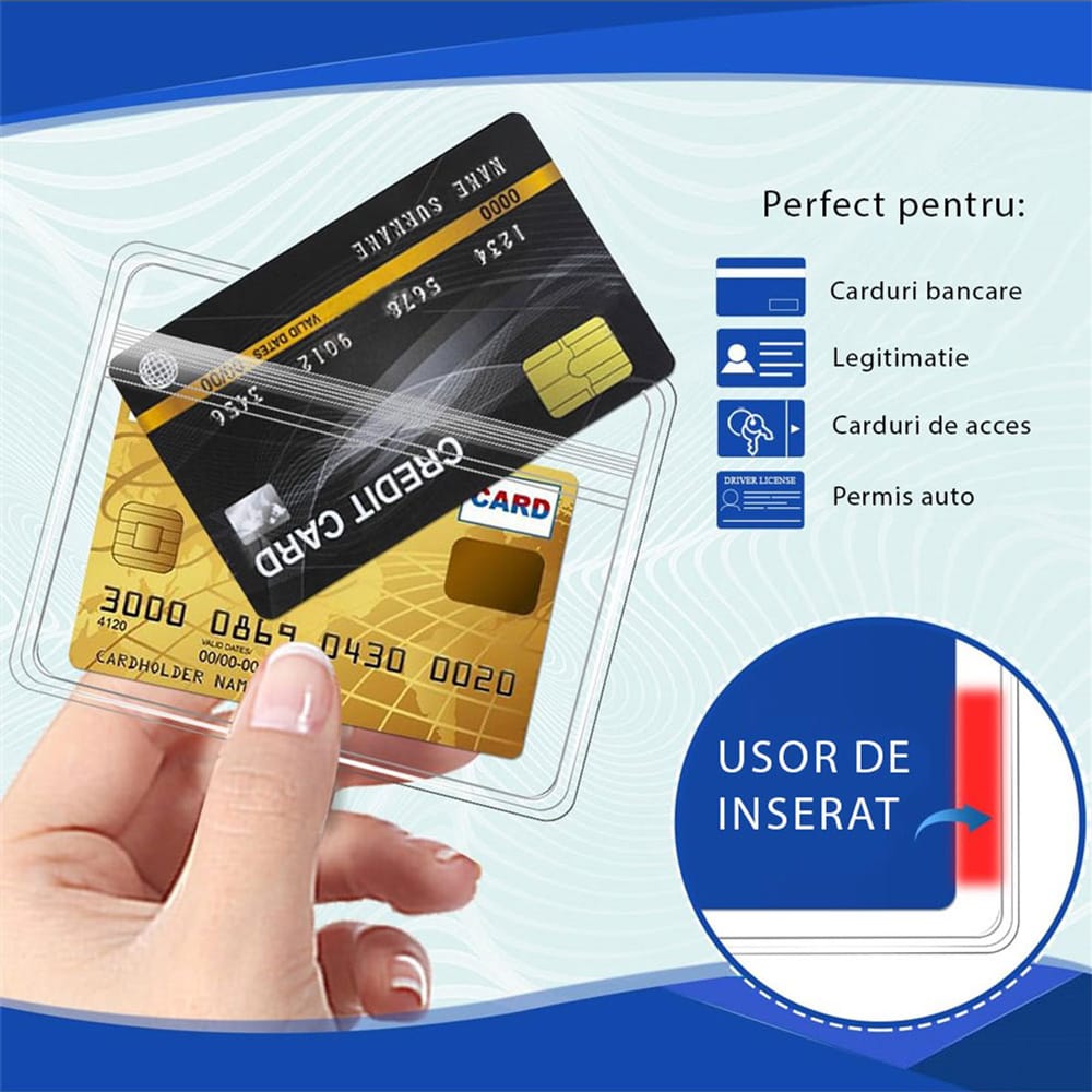 Suport legitimație PVC orizontal - CraftUp