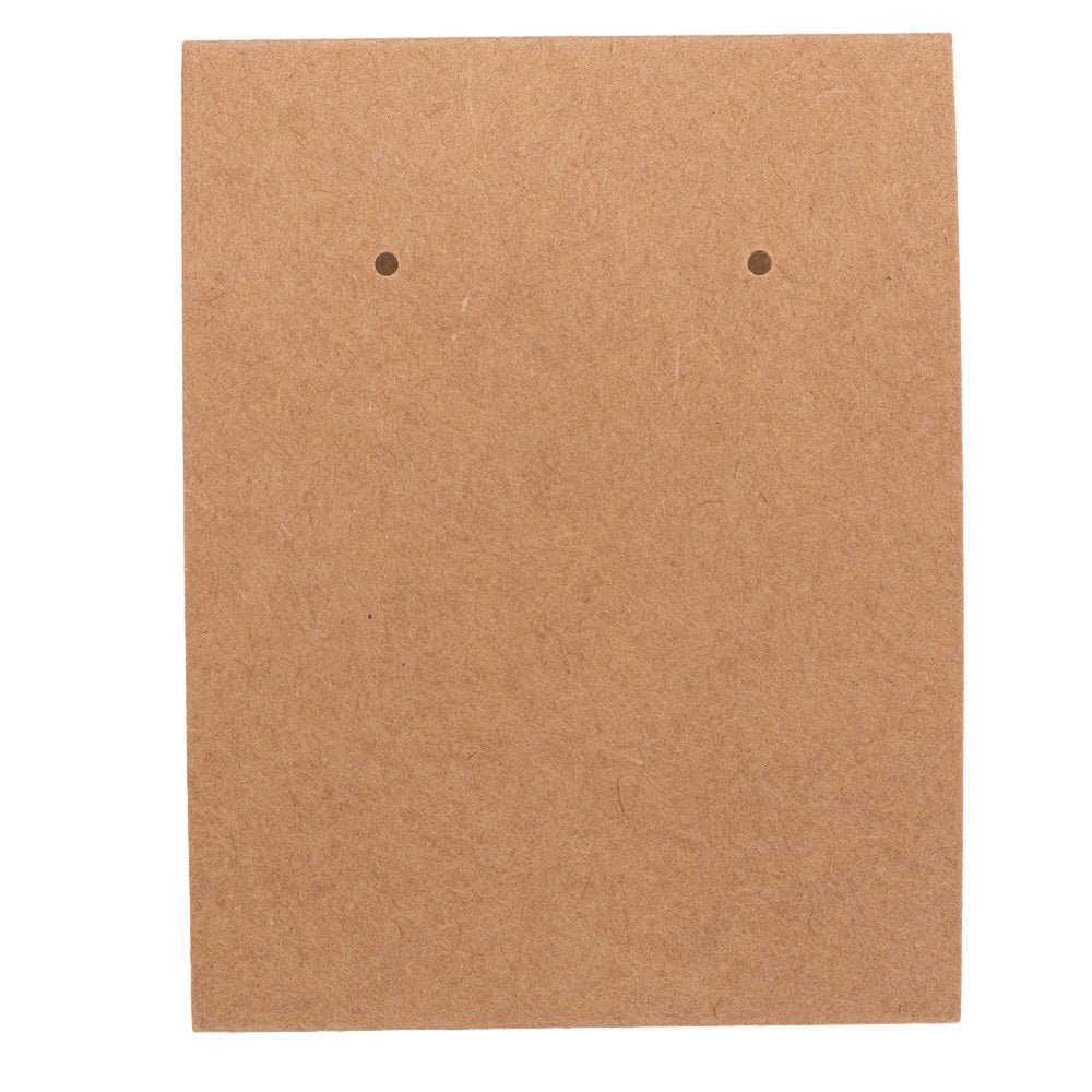 Suport pentru bijuterii - kraft (set 100 buc) 6.4x24cm - CraftUp