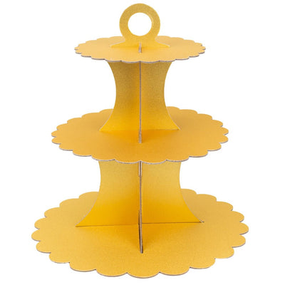 Suport prăjituri din carton cu 3 nivele - CraftUp