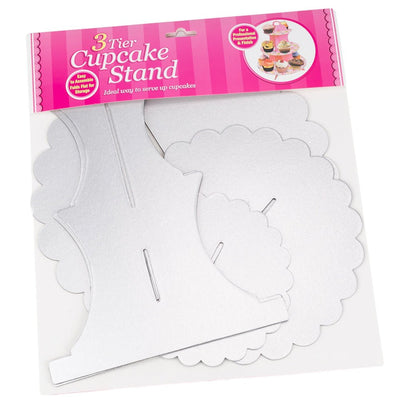 Suport prăjituri din carton cu 3 nivele - CraftUp