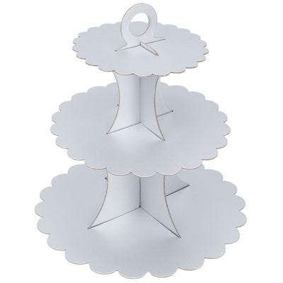 Suport prăjituri din carton cu 3 nivele - CraftUp