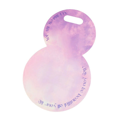 Suport rotund pentru flori - mov (set 10 buc) - CraftUp