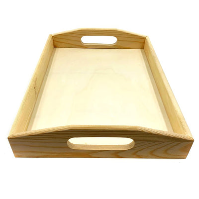 Tavă din lemn cu mânere - CraftUp