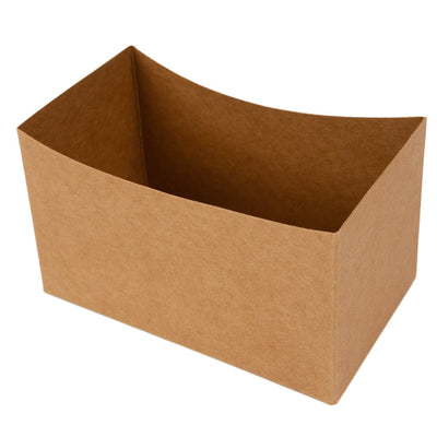 Tăviță carton bărcuță - Kraft (set 50 buc) - CraftUp
